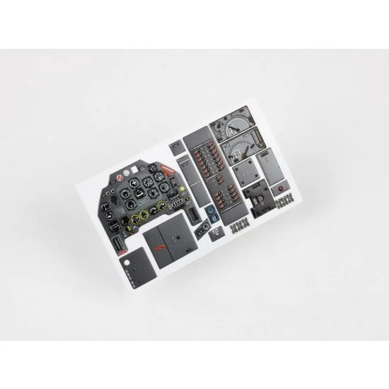 Red Fox Studio 24025 1/24 Junkers Ju 87R Stuka Instrument Panels for Trumpeter kits - Model Planes
