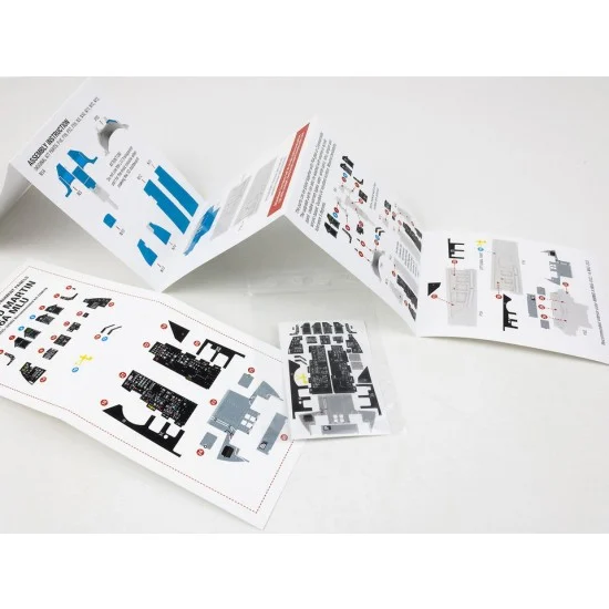 Red Fox Studio 32062 1/32 F-16A MLU Quick Set 3D Acrylic Insturment Panel for Tamiya kit