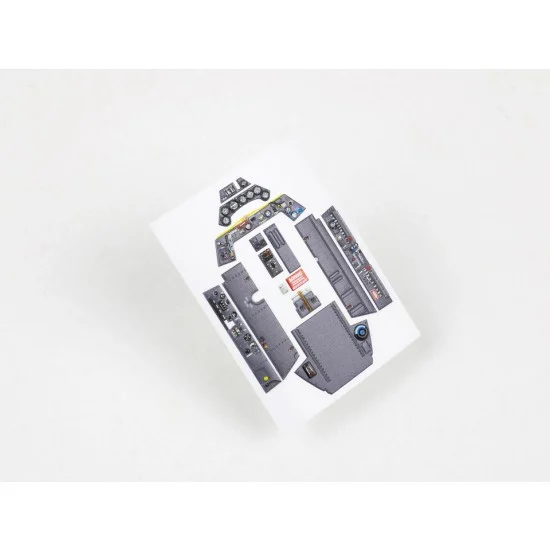 Red Fox Studio 32208 1/32 Focke Wulf Fw 190A-8 Updated version Instrument Panels for Revell kit