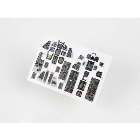Red Fox Studio 48189 1/48 F-14B Tomcat Instrument Panels for GWH kits