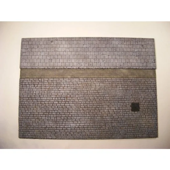 Reality In Scale 35087 1/35 Large Cobblestone Road Section with Sidewalk - Scenics & Diorama