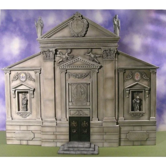 Reality In Scale 35175 1/35 Late Renaissance Church Facade (17 resin pcs & 2 decals) - Scenics & Diorama