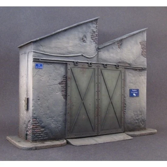 Reality In Scale 35204 1/35 The Factory (9 resin pcs & enamel signs) - Scenics & Diorama