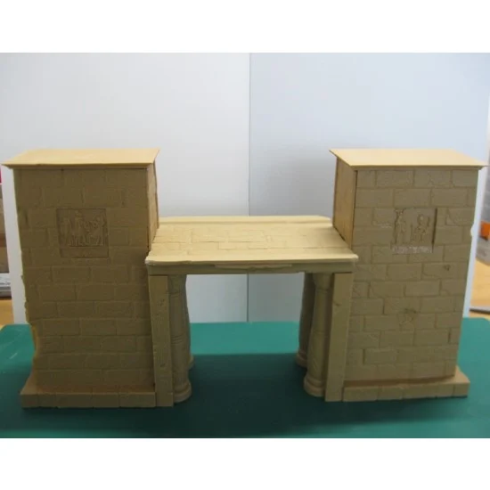 Reality In Scale 35217 Large Egyptian Gate - Colour Casted (13 Resin pcs) Suitable for 1/32,1/35,1/48,1/72 scale
