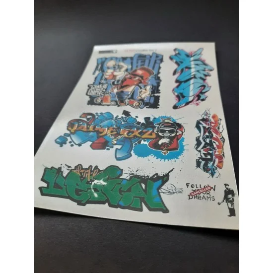 Reality In Scale 35300 1/35 Graffiti Set #1 - Scenics & Diorama