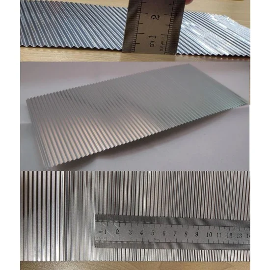 Reality In Scale ACC004 Corrugated Sheet - Aluminium (20cm x 10cm)