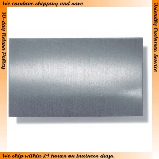 Reality In Scale ACC006 Aluminium Sheet - Thickness 0.2mm (12.5cm x 10cm)