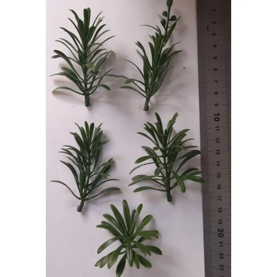Reality In Scale PP026 1/35 - 1/16 Plastic Plants - Large Jungle Plant #1 (5pcs)