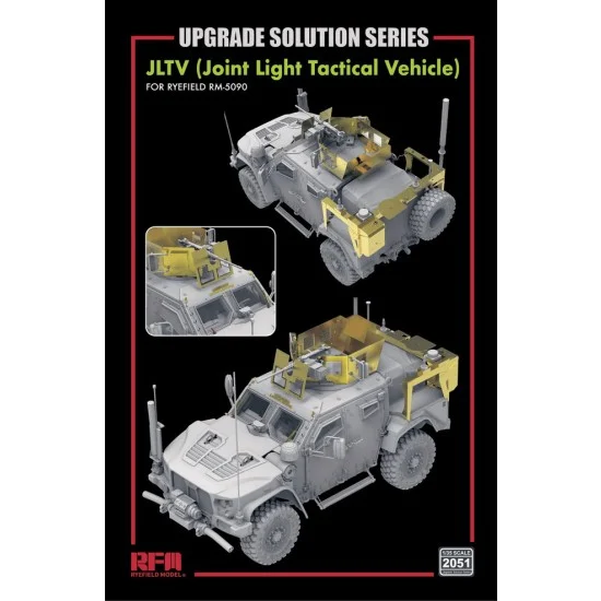 Rye Field Model 2051 1/35 JLTV Upgrade Detail set for RM-5090