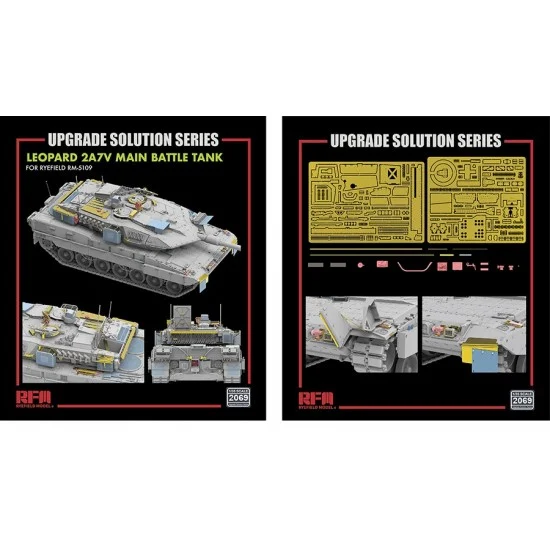 Rye Field Model 2069 1/35 Leopard 2A7V Upgrade Detail Set for RM-5109