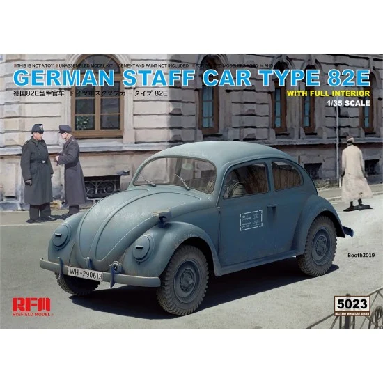 Rye Field Model 5023 1/35 Volkswagen Type 82E Staff Car - Model Cars