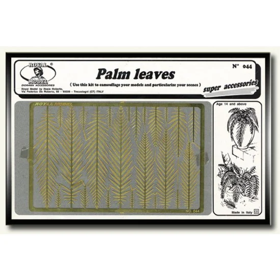 Royal Models RM044 1/35 Palm Leaves - Scenics & Diorama