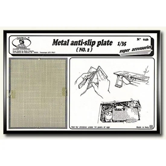 Royal Models RM046 1/35 Metal Anti-Slip Plate Vol.2