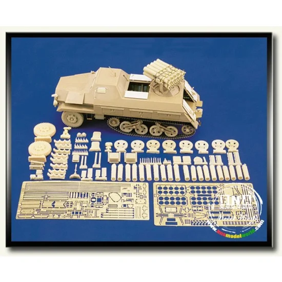 Royal Models RM074 1/35 Panzerwerfer 42 auf Maultier Upgrade Set for Italeri kit - Military Vehicles & Tanks