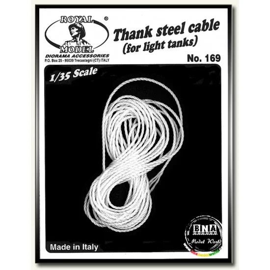 Royal Models RM169 1/35 Tank Cables No.2 (for Light Tanks) - Military Vehicles & Tanks