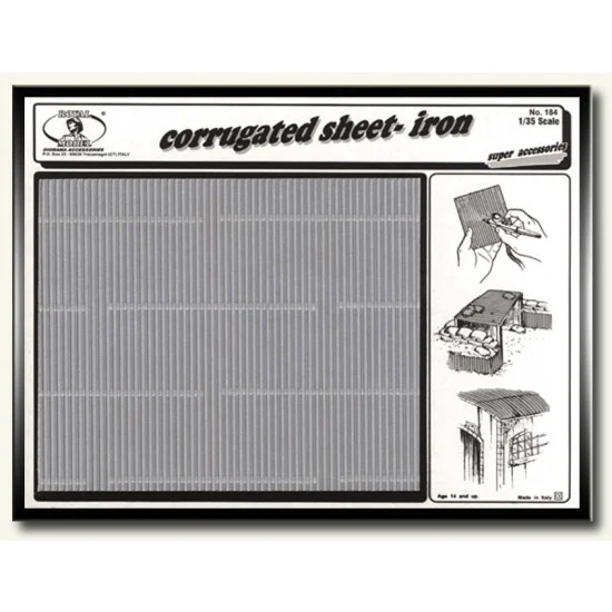 Royal Models RM184 1/35 Corrugated Sheet-Iron