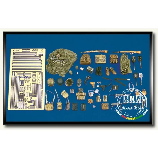 Royal Models RM203 1/35 WWII German Equipment - Model Figures