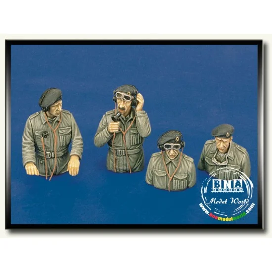 Royal Models RM231 1/35 WWII British Tank Crew/Tanker - Model Figures