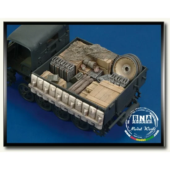 Royal Models RM275 1/35 WWII German RSO Stowage Set - Military Vehicles & Tanks