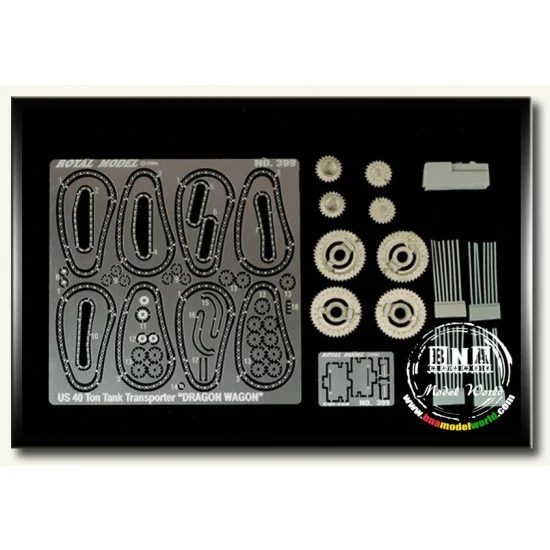 Royal Models RM399 1/35 Dragon Wagon Transmission Chains Vol.3 for Tamiya kit - Military Vehicles & Tanks