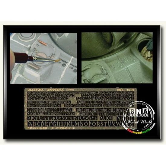 Royal Models RM489 1/35 Letters (Small) - Scenics & Diorama