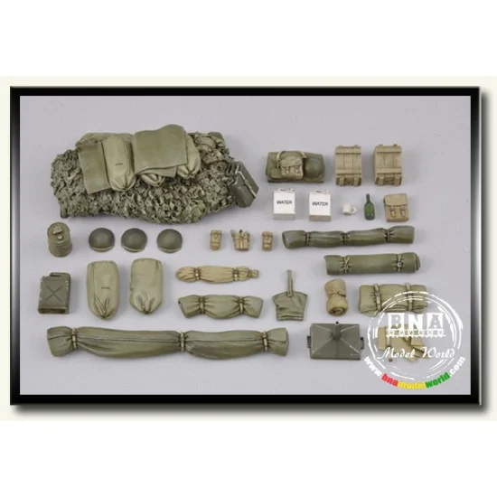 Royal Models RM591 1/35 WWII Sherman Mk.III Clive Stowage Set - Military Vehicles & Tanks
