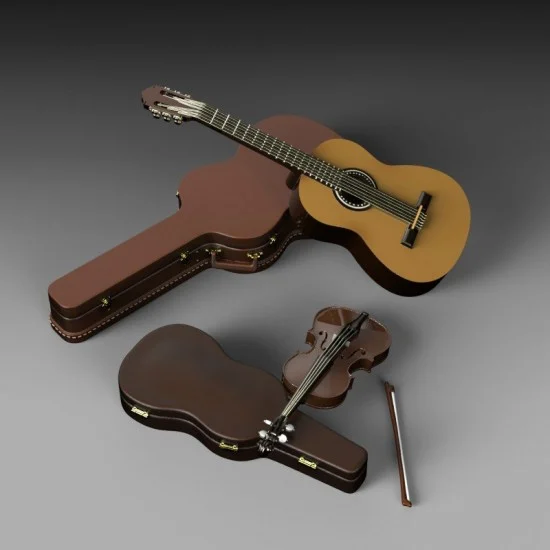Royal Models RM806 1/35 Guitar and Violin - Scenics & Diorama