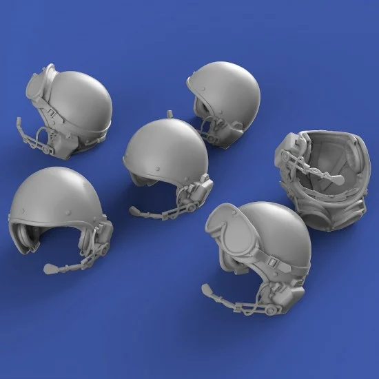 Royal Models RM894 1/35 IDF Type 601 CVC Helmets Set - Model Figures