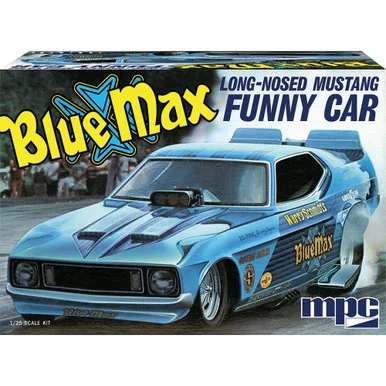 Blue Max Long Nose Mustang Funny Car 1/25 Kit MPS Models - MPC930