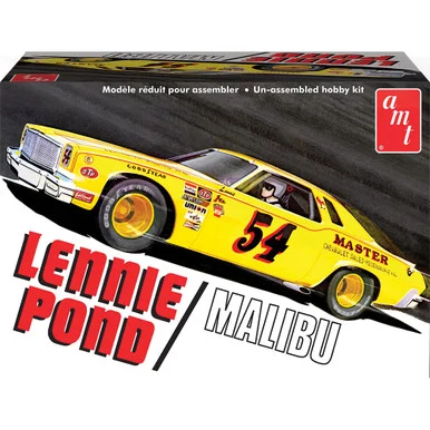 1974 Chevy Malibu Stock Car 1/25 Kit Lenny Pond - AMT Models - AMT1352