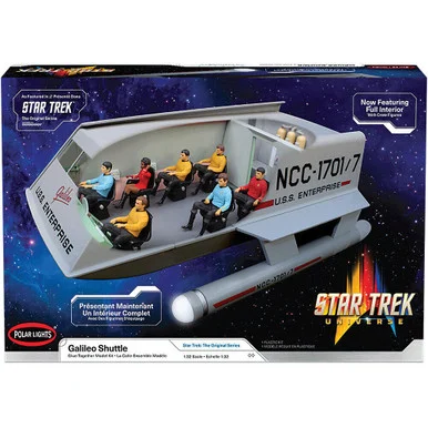 Galileo Shuttle w/Interior 2T 1/32 Kit Polar Lights - POL995M