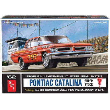 1962 Pontiac Catalina Super Stock 1/25 Kit - AMT