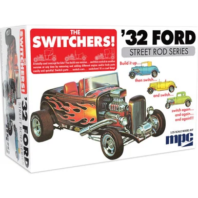 1932 Ford Switchers Roadster/Coupe 1/25 Kit - MPC Models