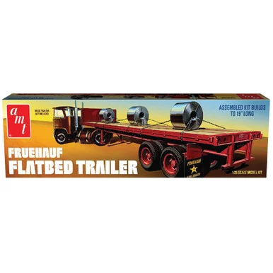 Fruehauf Flatbed Trailer 1/25 Kit - AMT