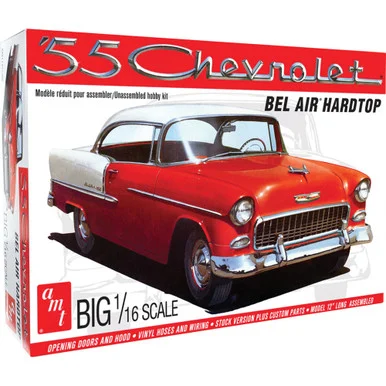 1955 Chevy Bel Air Hardtop 1/16 Kit - AMT