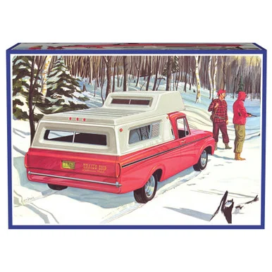 1963 Ford F-100 Camper Pickup 1/25 Kit AMT Models (AMT1412)