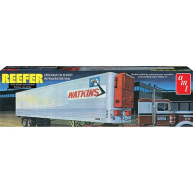 Fruehauf 40' Reefer Trailer Watkins 1/25 Kit - AMT