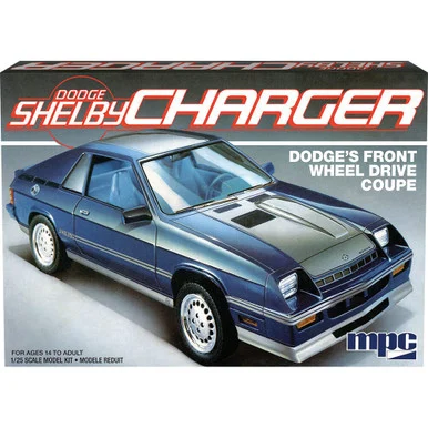 1986 Dodge Shelby Charger 1/25 Kit - AMT