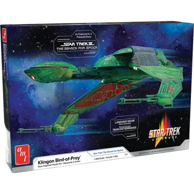 Star Trek Klingon Bird of Prey 1/350 Kit AMT Models (1400M)