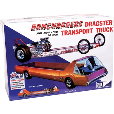 Ramchargers Dragster & Transporter Truck 1/25 Kit MPC MODELS (MPC970)