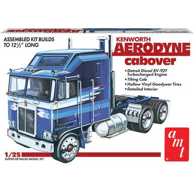 Kenworth Aerodyne Cabover 1/25 Kit AMT Models (AMT1463)