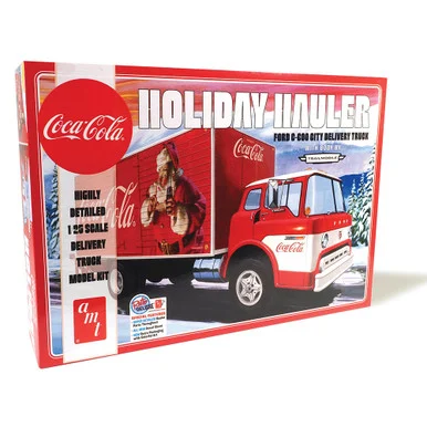 Ford C-600 City Holiday Delivery Truck Coca-Cola 1/25 Kit AMT Models (AMT1459)