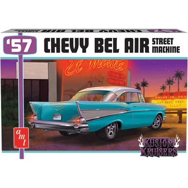 1957 Chevy Bel Air Street Machine 1/25 Kit AMT Models (AMT1460M)