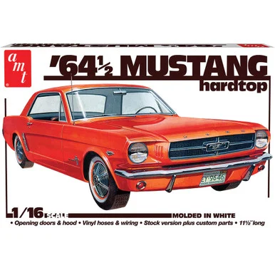 1964.5 Ford Mustang Coupe 60th Anniversary 1/16 Kit AMT Models (AMT1461)