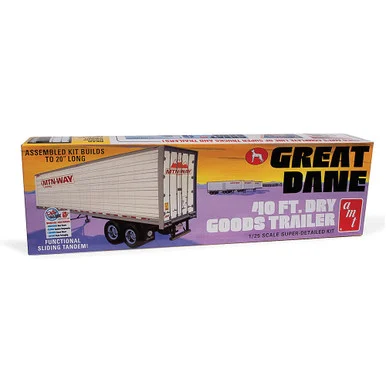 Great Dane Dry Goods 40 Foot Trailer 1/25 Kit AMT Models (AMT1467)