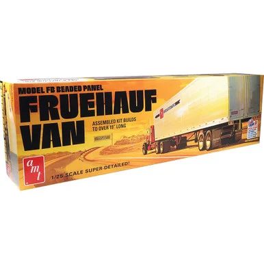 Fruehauf 40' Beaded Van Trailer 1/25 Kit AMT Models (AMT1478)