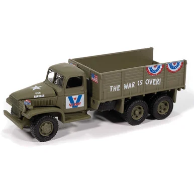 WWII GMC CCKW 6x6 Troop Carrier Parade Vehicle VJ Victory Ja JLML012/48A 2025 R1/GMC - Johnny Lightning