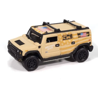 2004 Hummer H2 Wagon Welcome Home Parade Vehicle - Sand JLML012/48A 2025 R1/Hummer