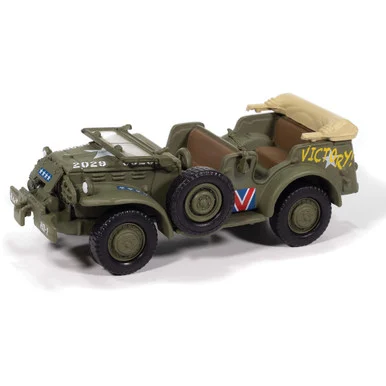 WWII Dodge WC57 Command Car Parade Vehicle VE Victory Europe JLML012/48A 2025 R1/WC57 - Johnny Lightning