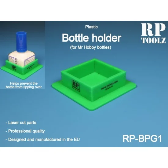 RP Toolz RP-BPG1 Single Bottle Plastic Holder for Mr Hobby